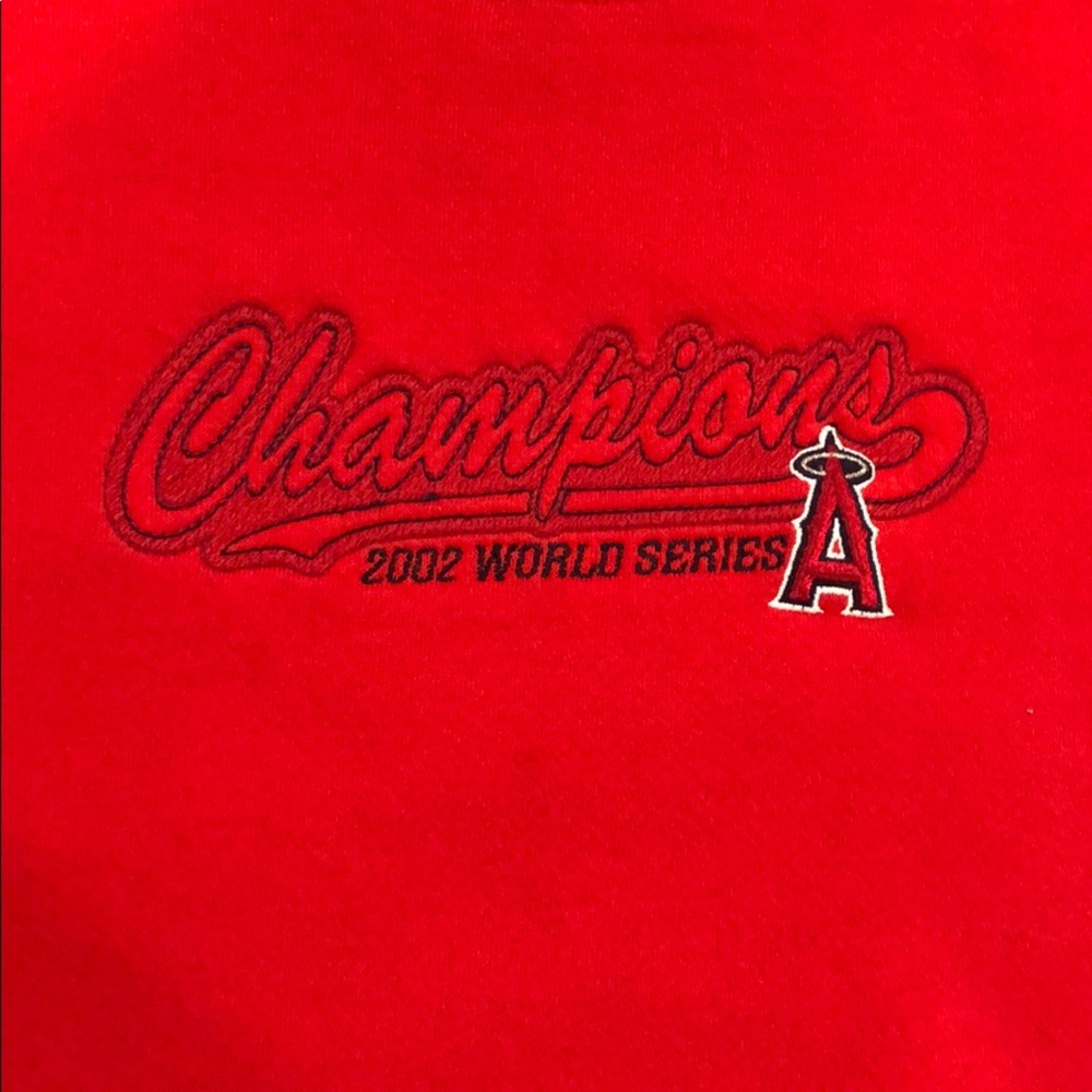 LA Angels 2002 World Series Champions Sweatshirt